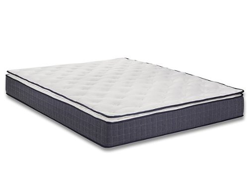 Cicely Sleep - Cicely 11-inch Ultra Plush Gel Foam Hybrid Mattress in a Box-Queen - White-Front_Standard 