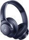 Soundcore - by Anker Q20i True Wireless Noise Canceling Over-the-Ear Headphones - Blue-Front_Standard