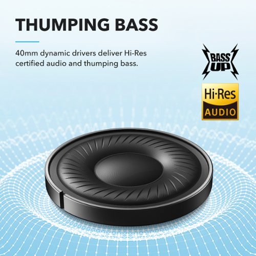 Soundcore by Anker Q20i True Wireless Noise Canceling Over-the-Ear Headphones - Blue BUY IN SINGAPORE