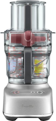 Breville - the Paradice 9-Cup Food Processor - Brushed Stainless Steel