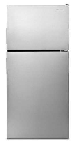 Amana - 18.2 Cu. Ft. Top-Freezer Refrigerator - Stainless Steel