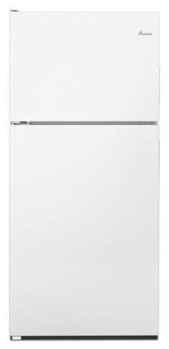 Amana - 18 Cu. Ft. Top-Freezer Refrigerator - White
