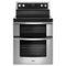 Whirlpool - 6.7 Cu. Ft. Self-Cleaning Freestanding Double Oven Electric Convection Range - Stainless Steel-Front_Standard