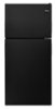 Amana - 18 Cu. Ft. Top-Freezer Refrigerator - Black-Front_Standard