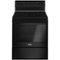 Maytag - 5.3 Cu. Ft. Self-Cleaning Freestanding Electric Range with Precision Cooking System - Black-Front_Standard