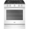 Whirlpool - 5.8 Cu. Ft. Slide-In Gas Convection Range with Self-Cleaning with Air Fry with Connection - White-Front_Standard