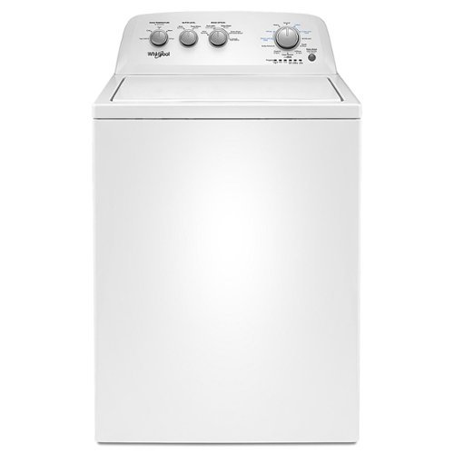  Whirlpool - 3.9 Cu. Ft. 12-Cycle Top-Loading Washer - White