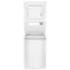 Front. Whirlpool - 1.6 Cu. Ft. Top Load Washer and 3.4 Cu. Ft. Electric Dryer with Smooth Wave Stainless Steel Wash Basket - White.
