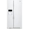 Whirlpool - 21.4 Cu. Ft. Side-by-Side Refrigerator - White-Front_Standard