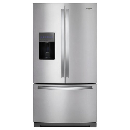 Whirlpool - 26.8 Cu. Ft. French Door Refrigerator - Stainless Steel