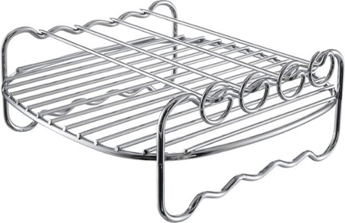  Philips - Viva Collection Airfryer Double Layer Rack with Skewers - Silver
