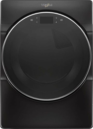 Whirlpool - 7.4 Cu. Ft. 37-Cycle Gas Dryer with Steam - Black Shadow