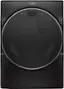 Front. Whirlpool - 7.4 Cu. Ft. 37-Cycle Gas Dryer with Steam - Black Shadow.