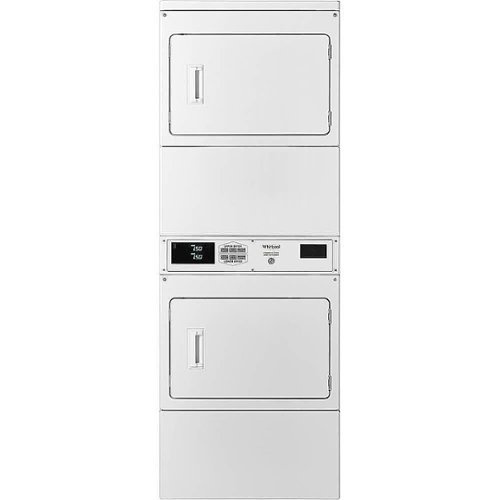Whirlpool - 7.4 Cu. Ft. Gas Dryer with Space Saving Design - White