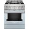 KitchenAid - Commercial-Style 4.1 Cu. Ft. Slide-In Gas True Convection Range with Self-Cleaning - Misty Blue-Front_Standard