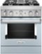 KitchenAid - 4.1 Cu. Ft. Freestanding Dual-Fuel True Convection Range with Self-Cleaning - Misty Blue-Front_Standard