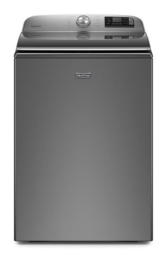 

Maytag - 5.2 Cu. Ft. High Efficiency Smart Top Load Washer with Extra Power Button - Metallic Slate