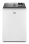 Maytag - 5.3 Cu. Ft. High Efficiency Smart Top Load Washer with Extra Power Button - White-Front_Standard