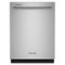 KitchenAid - 24" Top Control Built-In Stainless Steel Tub Dishwasher with 3rd Rack, FreeFlex, 44dBA - Stainless Steel-Front_Standard