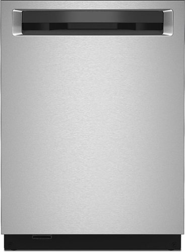 KitchenAid - Top Control Built-In Dishwasher with Stainless Steel Tub, FreeFlex Third Rack, 44dBA - Stainless Steel