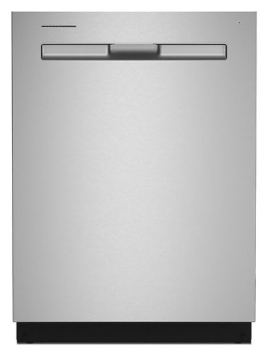 Maytag - Top Control Built-In Dishwasher with Stainless Steel Tub, Dual Power Filtration, 3rd Rack, 47dBA - Stainless Steel