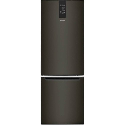 Whirlpool - 12.7 Cu. Ft. Bottom-Freezer Counter-Depth Refrigerator - Black Stainless Steel