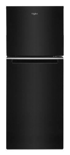 Whirlpool - 11.6 Cu. Ft. Top-Freezer Counter-Depth Refrigerator with Infinity Slide Shelf - Black