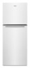 Whirlpool - 11.6 Cu. Ft. Top-Freezer Counter-Depth Refrigerator with Infinity Slide Shelf - White-Front_Standard