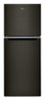 Whirlpool - 11.6 Cu. Ft. Top-Freezer Counter-Depth Refrigerator with Infinity Slide Shelf - Black Stainless Steel-Front_Standard