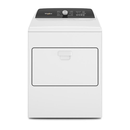 Whirlpool - 7 Cu. Ft. Electric Dryer with Moisture Sensing - White
