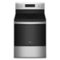 Whirlpool - 5.3 Cu. Ft. Freestanding Electric Convection Range with Air Fry - Stainless Steel-Front_Standard