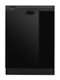 Amana - 24" Front Control Built-In Dishwasher with Triple Filter Wash and 59 dBA - Black-Front_Standard