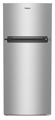 Whirlpool - 16.3 Cu. Ft. Top-Freezer Refrigerator - Stainless Steel