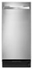 Whirlpool - 1.4 Cu. Ft. Built-In Trash Compactor - Stainless Steel-Front_Standard