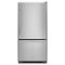 KitchenAid - 19 Cu. Ft. Bottom-Freezer Refrigerator with Produce Preserver - Stainless Steel-Front_Standard