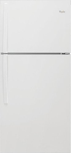 Whirlpool - 19.3 Cu. Ft. Top-Freezer Refrigerator - White