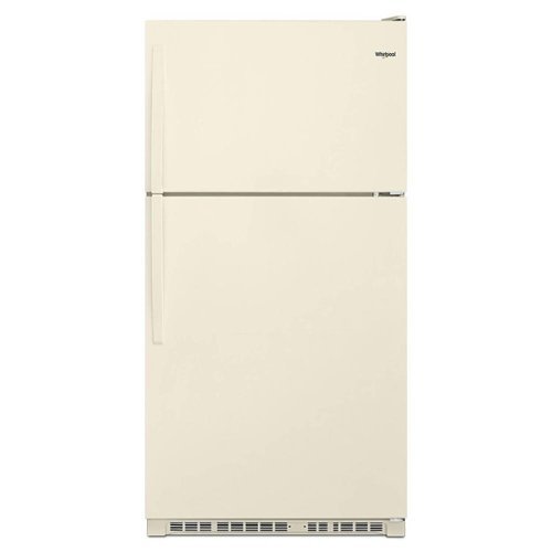 Whirlpool - 20.5 Cu. Ft. Top-Freezer Refrigerator - Biscuit