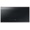 Samsung - OPEN BOX Bespoke 2.1 Cu. Ft. Over-the-Range Microwave with Sensor Cooking and Edge to Edge Glass Display - Matte Black Steel-Front_Standard