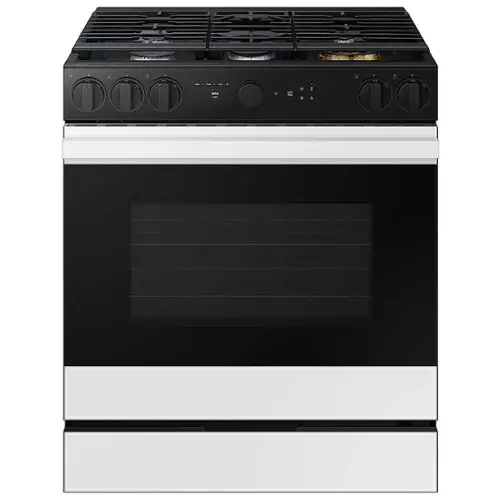 Samsung OPEN BOX Bespoke 6.0 Cu. Ft. Slide In Gas Range with Air Sous