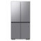 Samsung - OPEN BOX Bespoke 29 Cu. Ft. 4-Door Flex French Door Refrigerator with Beverage Center - Stainless Steel-Front_Standard