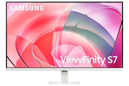 Samsung - ViewFinity S7 32" LED 4K UHD 60Hz 5 ms Monitor with HDR 10 (HDMI) - Warm White