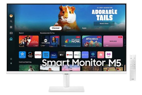 SAMSUNG 27" Smart Monitor M5 (M50D) FHD with Streaming TV and Speakers