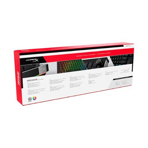HyperX Alloy Rise Full-size Wired Mechanical Linear Switch Gaming Keyboard with RGB Lighting - Black BUY IN SAUDI ARABIA