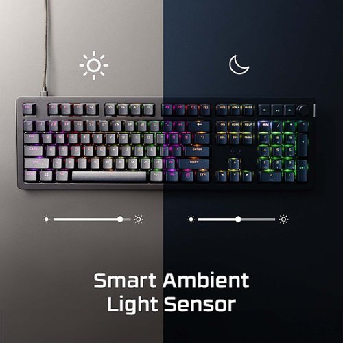 HyperX Alloy Rise Full-size Wired Mechanical Linear Switch Gaming Keyboard with RGB Lighting - Black WORLDWIDE DELIVERY
