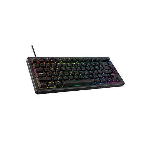 HyperX Alloy Rise 75 75% Wired Mechanical Linear Switch Gaming Keyboard with RGB Lighting - Black BUY IN EUROPE