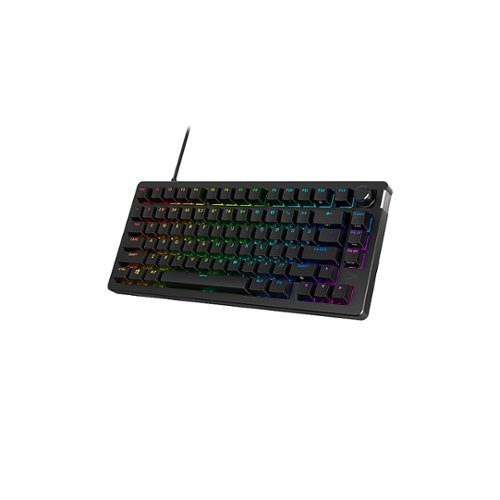 HyperX Alloy Rise 75 75% Wired Mechanical Linear Switch Gaming Keyboard with RGB Lighting - Black BUY IN MIDDLE EAST