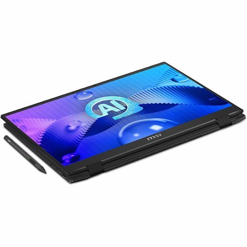 MSI Summit E16 AI Evo A1M 2-in-1 16 Touch Screen Laptop - Intel Core Ultra 5 with 16GB Memory - 512 GB SSD - Ink Black, Black BUY IN UK