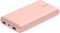 Belkin - BOOST↑CHARGE USB-C Portable Charger 20K Power Bank with 1 USB-C Port and 2 USB-A Ports & Included USB-C to USB-A Cable - Rose Gold-Front_Standard