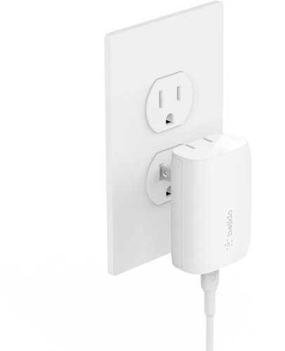 Belkin BOOST↑CHARGE USB-C PD 3.0 PPS Wall Charger 30W with USB-C to USB-C Cable - White GLOBAL SHIPPING