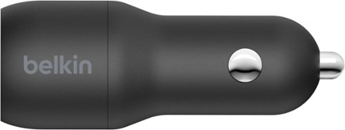 Belkin BoostCharge Dual USB-A Car Charger 24W - Black WORLDWIDE DELIVERY